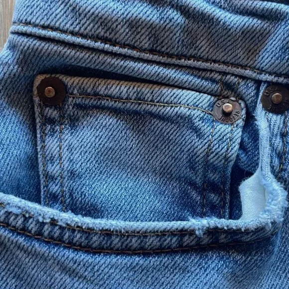Say hello to your new favorite jeans! Re/Done 90s High Rise Ankle Crop, NWOT, 24